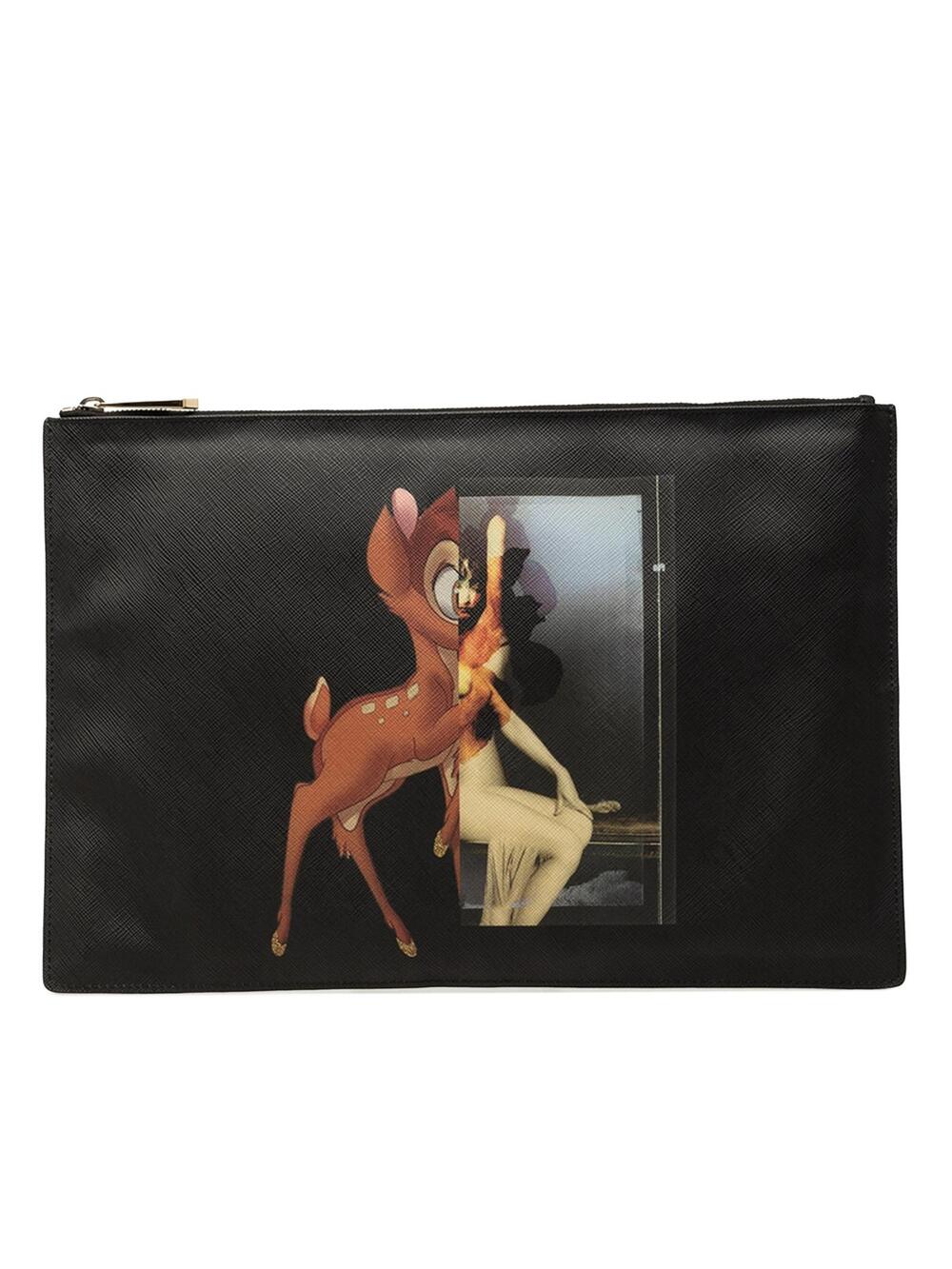 Givenchy Bambi Printed Leather Zip #306013G33B